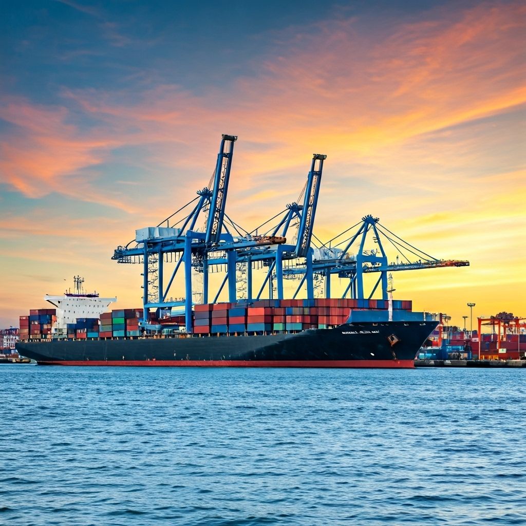 Dubai Jebel Ali Port — Middle East's largest container port